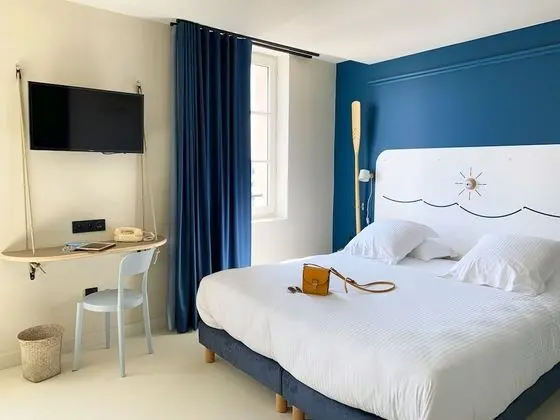 Chambre Skipper avec accès  rooftop et bassin