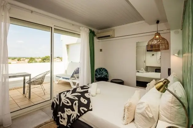 Chambre Double Signature avec lits jumeaux, Terrasse