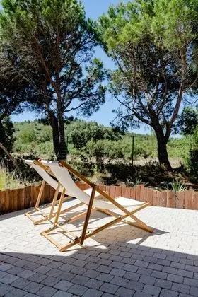 Üç Kişilik Oda, Teras, Bahçe Manzaralı (CONFORT TERRASSE 3 pers)