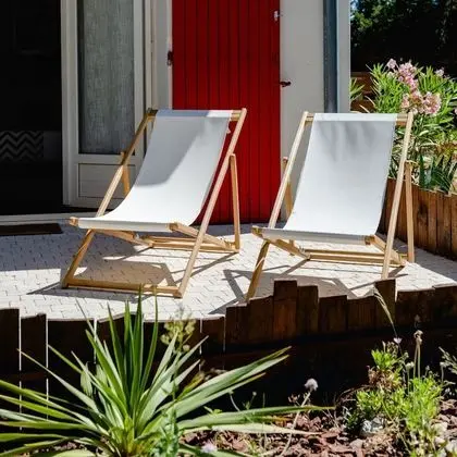 Üç Kişilik Oda, Teras, Bahçe Manzaralı (CONFORT TERRASSE 3 pers)