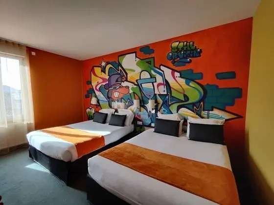 Family Dört Kişilik Oda, 2 Çift Kişilik Yatak