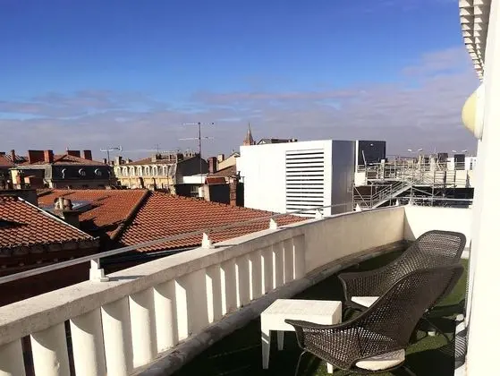 Superior Tek Büyük Yataklı Oda, Teras, Şehir Manzaralı