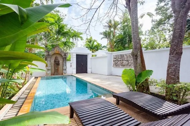 Grand Villa, 1 En Büyük (King) Boy Yatak, Kişiye Özel Havuzlu, Bahçeli
