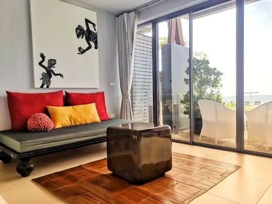 Deluxe Tek Büyük veya İki Ayrı Yataklı Oda, Deniz Manzaralı