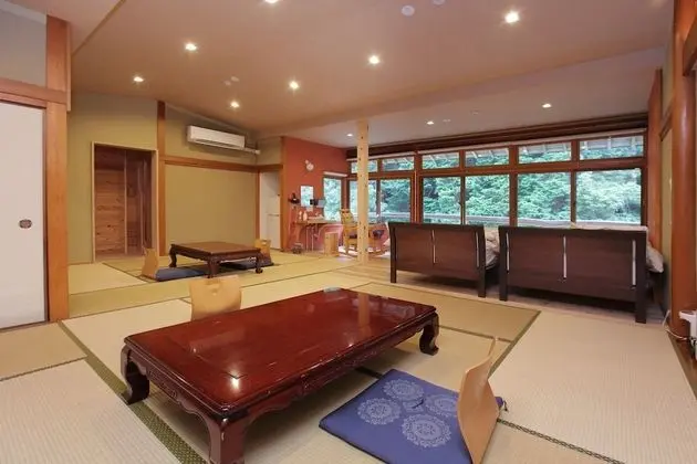 Traditional Oda, Özel Banyo (Kawa, For 2-8, JP Wstrn ,Cedar Bath)