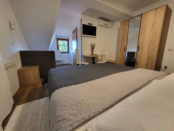 Üç Kişilik Oda, Balkon, Park Manzaralı