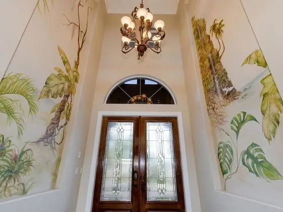 Villa, 5 Yatak Odası, Kişiye Özel Havuzlu, Kanal Manzaralı (5 Bathrooms, 3 Full and 2 Half)