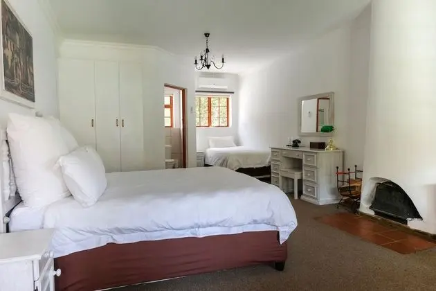 Double with Single Bed Open Plan Room