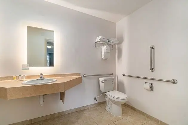 Oda, 1 Büyük (Queen) Boy Yatak, Engellilere Uygun, Sigara İçilmez (Mobility Accessible)