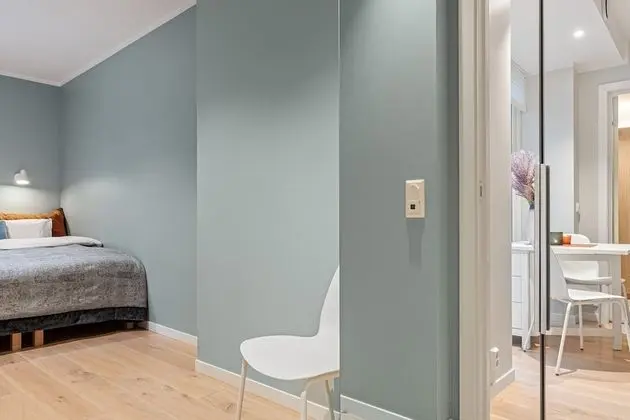 2 bedroom apartment, lower floor