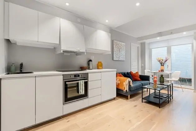 2 bedroom apartment, lower floor