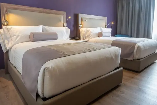 Deluxe Oda, 2 Büyük (Queen) Boy Yatak, Balkon, Şehir Manzaralı