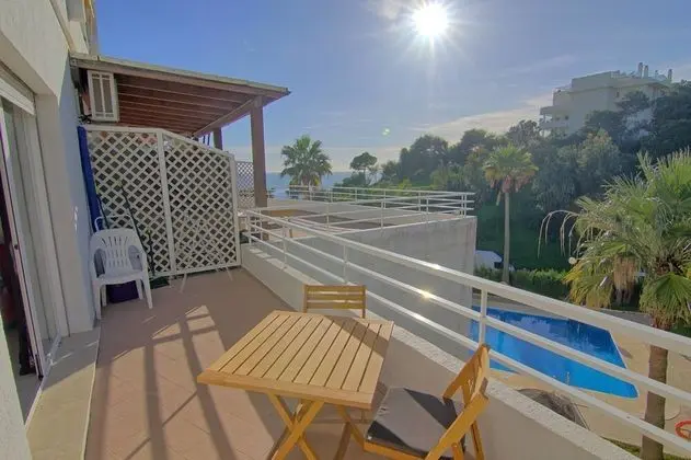 Stüdyo, Balkon, Havuz Manzaralı (Luna Beach 101)