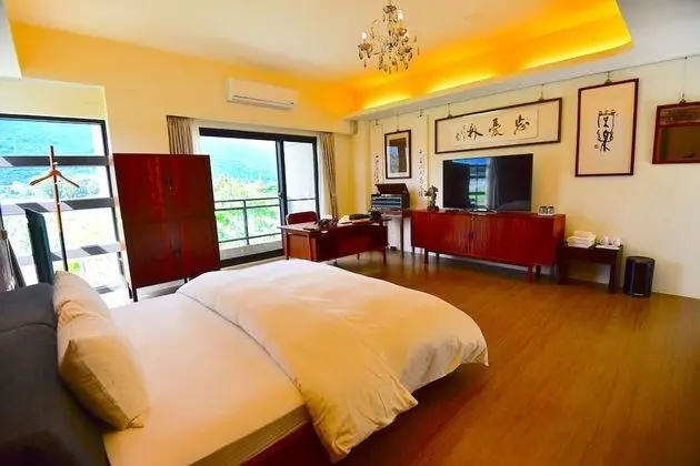 Deluxe Tek Büyük Yataklı Oda, Sigara İçilmez, Dağ Manzaralı