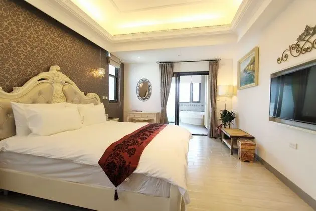 Deluxe Tek Büyük Yataklı Oda, 1 En Büyük (King) Boy Yatak, Sıcak Su Havuzu, Dağ Manzaralı