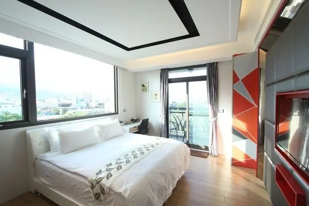Design Tek Büyük Yataklı Oda, 1 En Büyük (King) Boy Yatak, Balkon, Dağ Manzaralı
