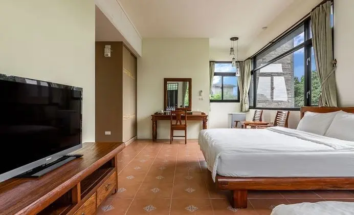 Dört Kişilik Oda, 2 Çift Kişilik Yatak, Balkon, Dağ Manzaralı