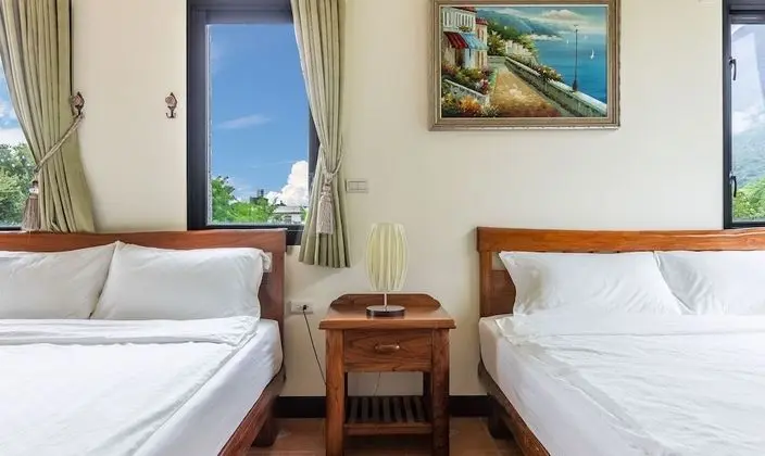 Dört Kişilik Oda, 2 Çift Kişilik Yatak, Balkon, Dağ Manzaralı
