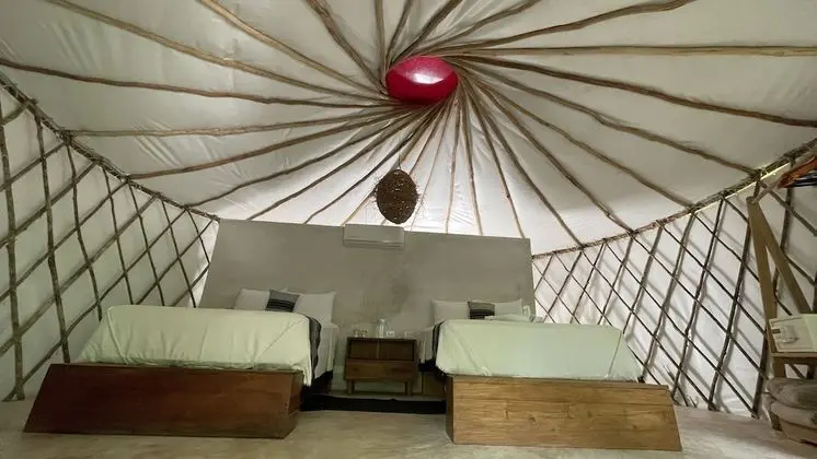 Çadır, 2 Çift Kişilik Yatak, Bahçe Manzaralı