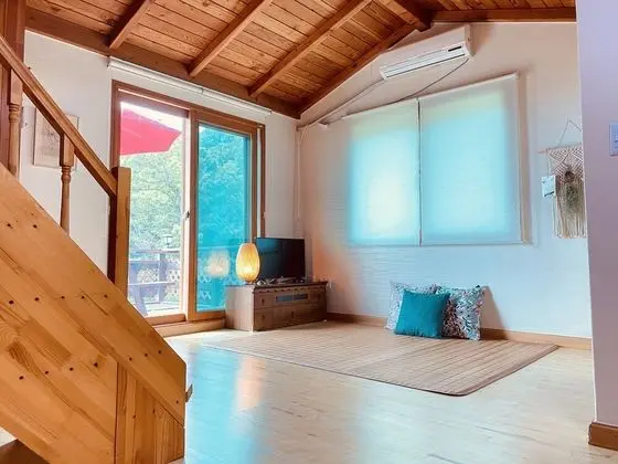 Oda, 1 Yatak Odası, Sigara İçilmez, Kısmi Deniz Manzarası (Turnip Room)