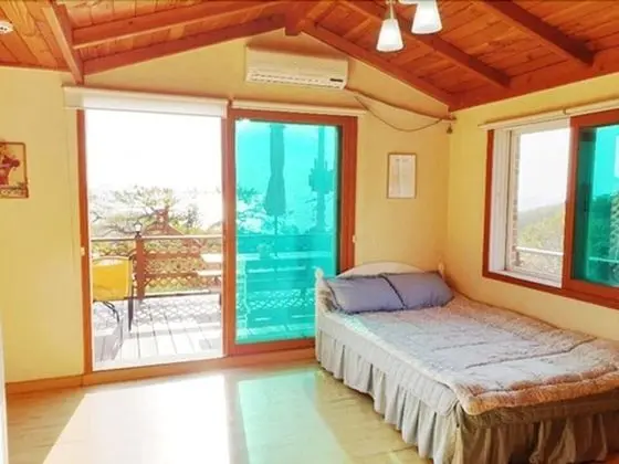 Oda, 1 Yatak Odası, Sigara İçilmez, Okyanus Manzaralı (Ginseng Room)