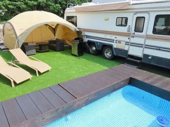 Deluxe İki Ayrı Yataklı Oda, Sigara İçilmez (Mobile Camping Car, extra bed)