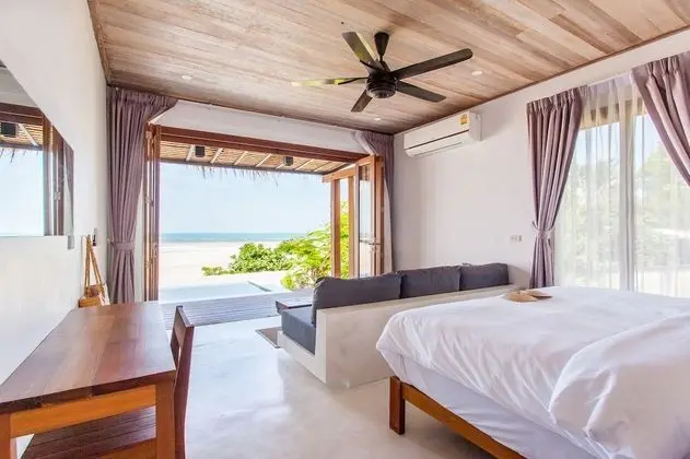 Deluxe Villa, 1 Yatak Odası, Deniz Manzaralı, Okyanusa Sıfır