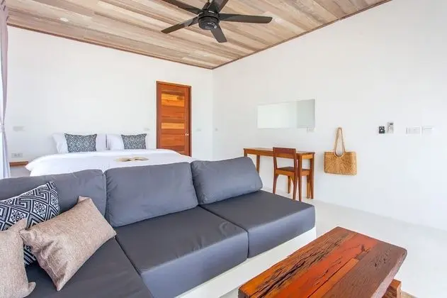 Deluxe Villa, 1 Yatak Odası, Deniz Manzaralı, Okyanusa Sıfır
