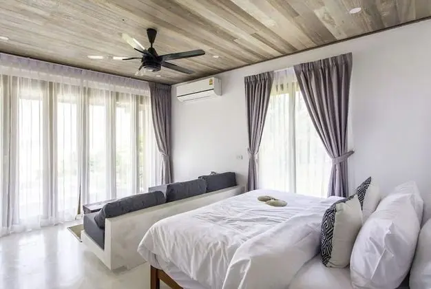 Deluxe Villa, 1 Yatak Odası, Deniz Manzaralı, Okyanusa Sıfır
