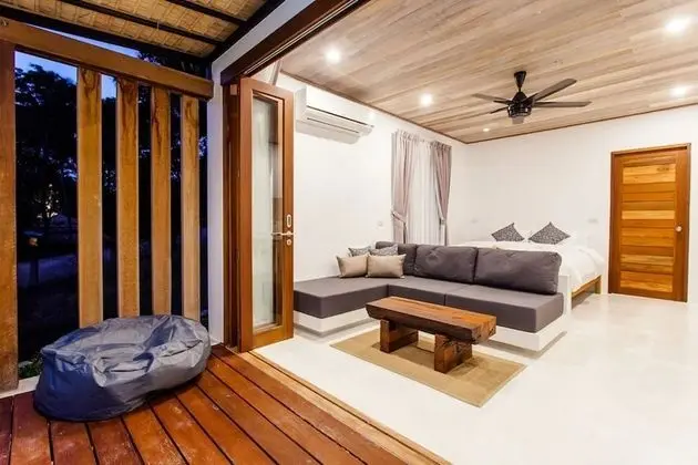 Deluxe Villa, 1 Yatak Odası, Deniz Manzaralı, Okyanusa Sıfır