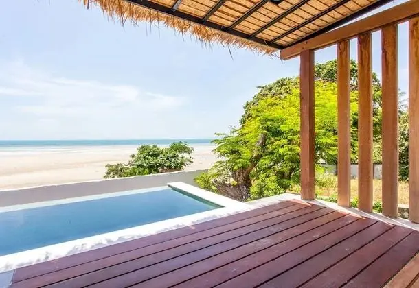 Deluxe Villa, 1 Yatak Odası, Deniz Manzaralı, Okyanusa Sıfır