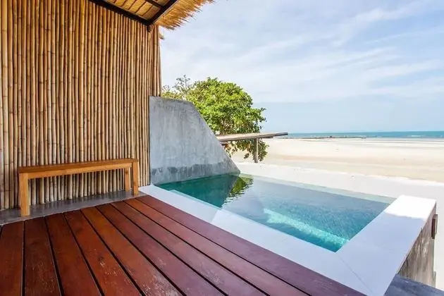 Deluxe Villa, 1 Yatak Odası, Deniz Manzaralı, Okyanusa Sıfır