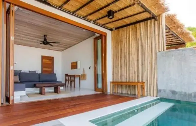 Deluxe Villa, 1 Yatak Odası, Kişiye Özel Havuzlu, Deniz Manzaralı