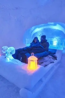 Double Room Snow Hotel | Included access to theme park and back up apartment.