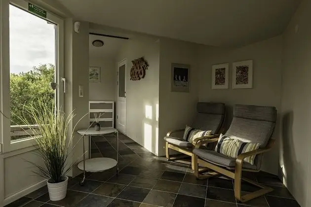 Basic Kulübe, 3 Yatak Odası, Bahçe Manzaralı, Bahçeli