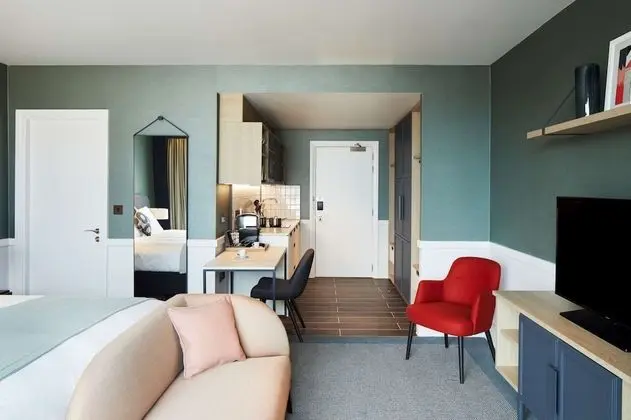 Stüdyo, 1 En Büyük (King) Boy Yatak, Mutfak