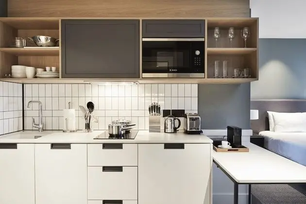 Stüdyo, 1 En Büyük (King) Boy Yatak, Mutfak