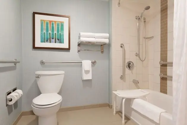 Room, 2 Queen Beds with Sofa Bed, Accessible, Bathtub