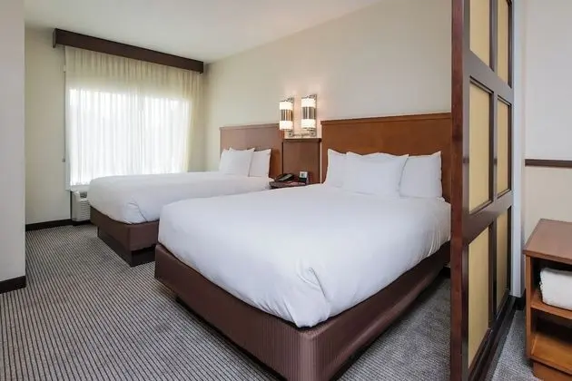Standard Room, Two Queen Beds with Sofa Bed (High Floor)