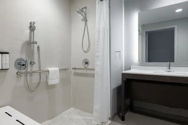 Oda, Engellilere Uygun (2 Queen Bed & Sofabed, Roll-in Shower)