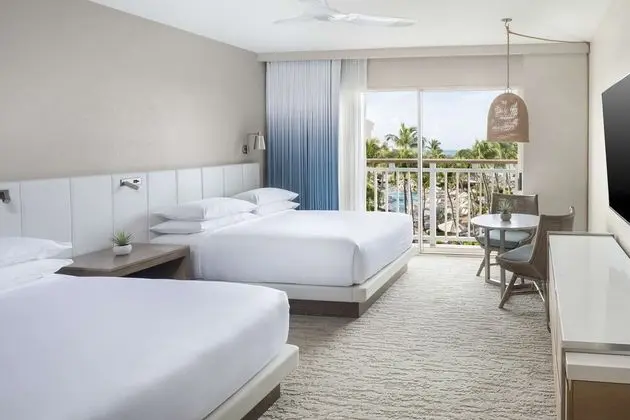 Oda, 2 Büyük (Queen) Boy Yatak (Resort and Ocean View)