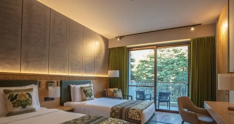 Oda, 2 Tek Kişilik Yatak, Balkon