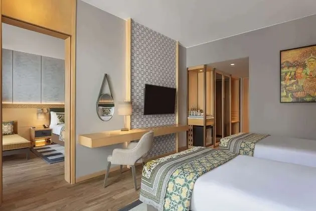 Oda, 2 Tek Kişilik Yatak, Balkon