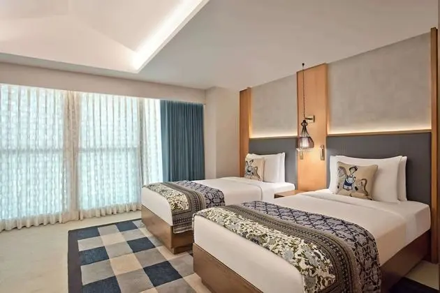 Oda, 2 Tek Kişilik Yatak, Balkon