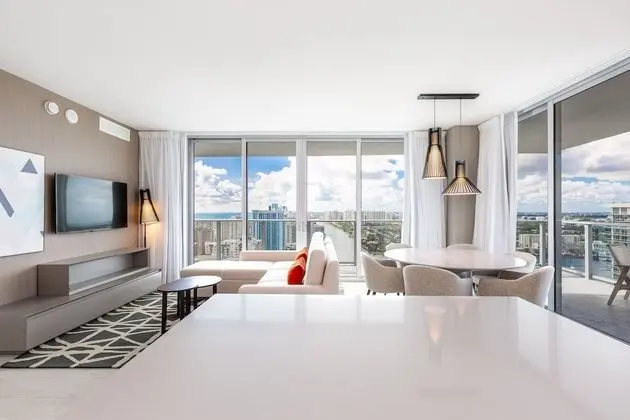 Luxury Süit, 3 Yatak Odası, Mutfak, Okyanus Manzaralı
