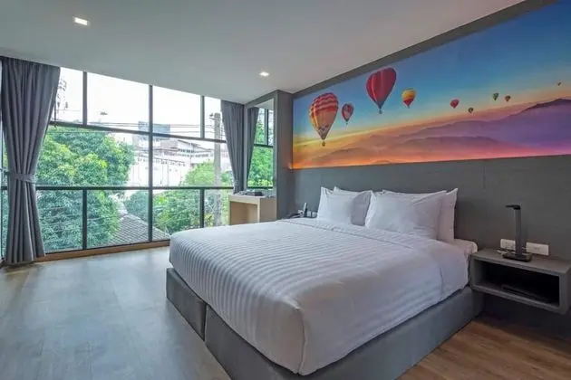 Deluxe Tek Büyük Yataklı Oda, Şehir Manzaralı