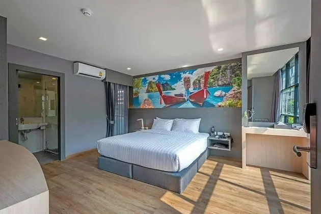Deluxe Tek Büyük Yataklı Oda, Şehir Manzaralı
