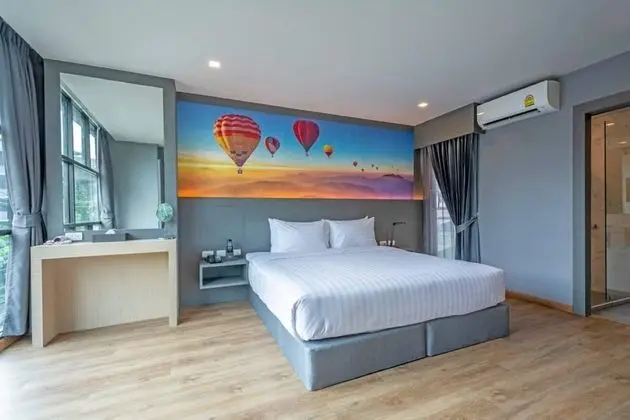 Deluxe Tek Büyük Yataklı Oda, Şehir Manzaralı