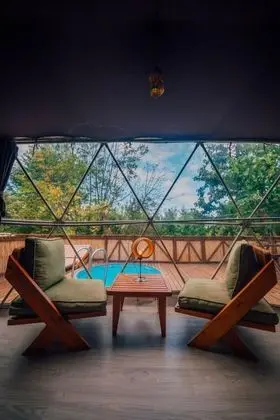 Glamping Suite, Doğa Manzaralı, Isıtmalı Özel Havuzlu