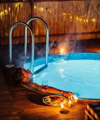 Glamping Suite, Doğa Manzaralı, Isıtmalı Özel Havuzlu